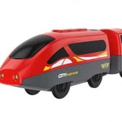 Yolcu treni (uzaktan kumandalı) CITY Express kırmızı