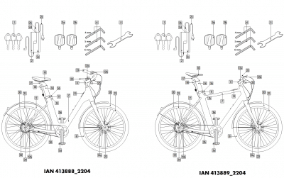 Urban 1.0 eBike Bremsenset vorne BOM#10  Teil 19a - obrazek 2