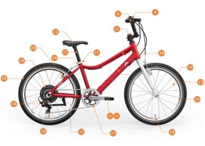 Crivit Kids Bike light 20 - Schutzblech vorne u. hinten - immagine 5